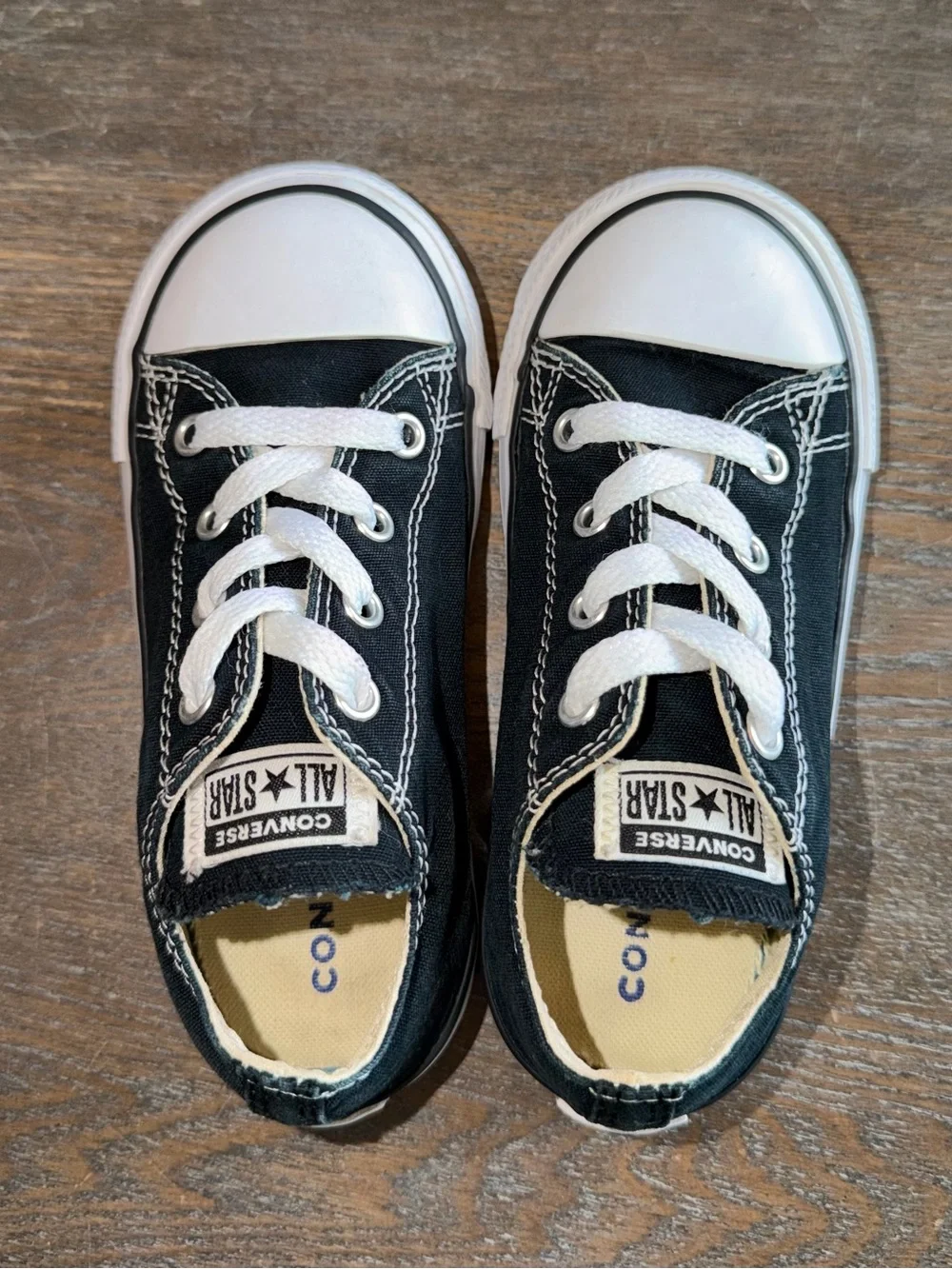Converse black sneakers